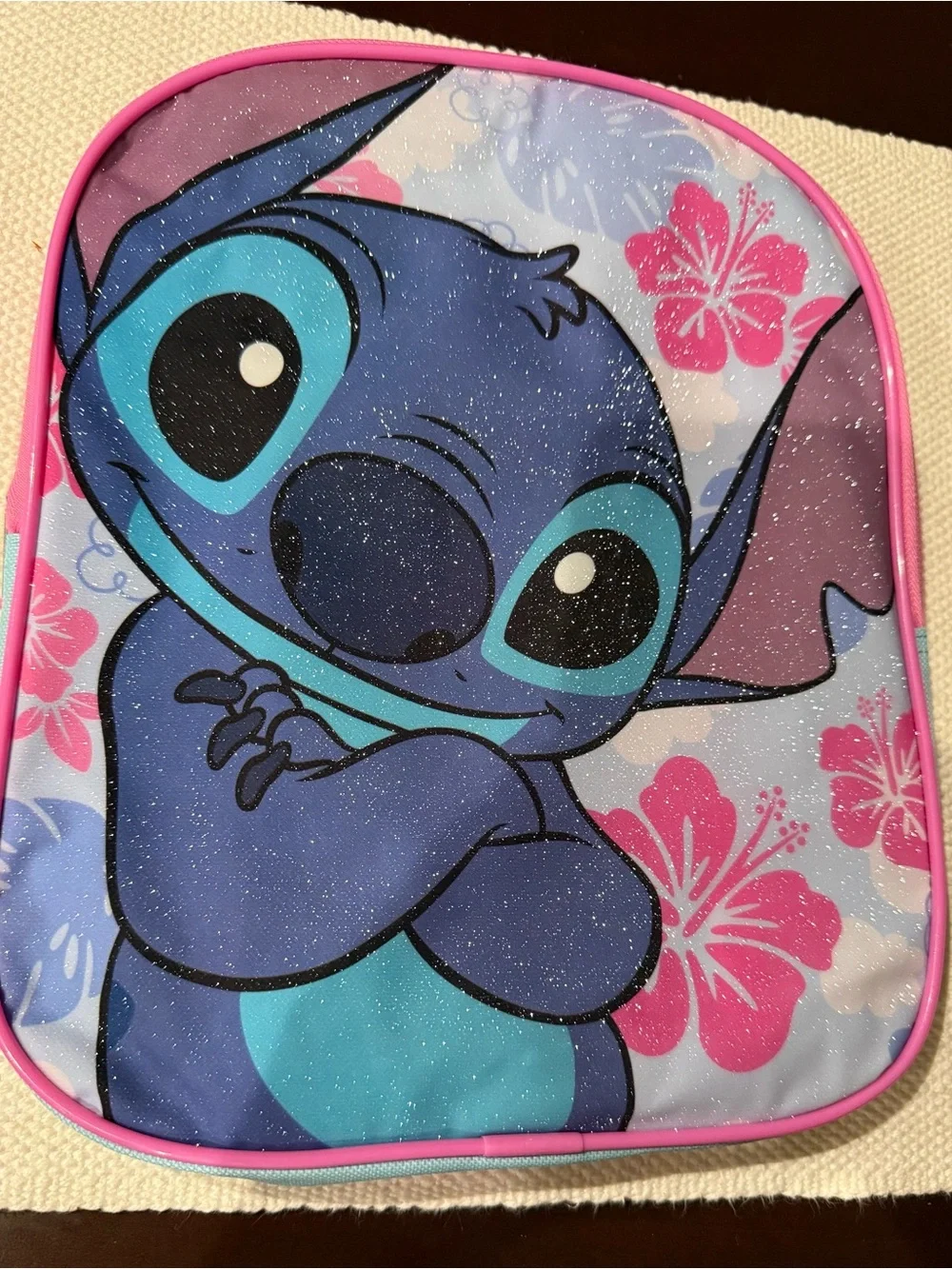 Disney Pink and Blue Stitch Kids Backpack *NWT